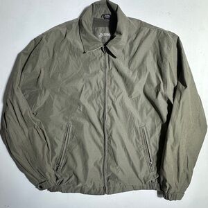 St. John's Bay Men's Light Gray Shirt Jacket